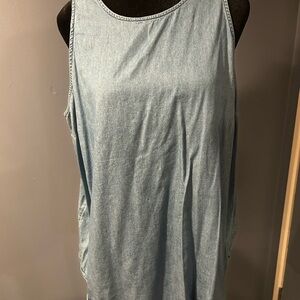 Old Navy Gray Relaxed Tank Top